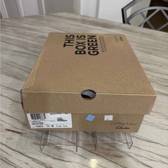 Clarks Airabell Zip Dark Olive Suede Ankle Boots - Picture 5 of 5